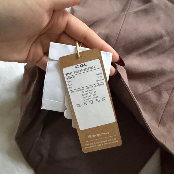 OGL Chocolate Brown Vest - Picture 2 of 5